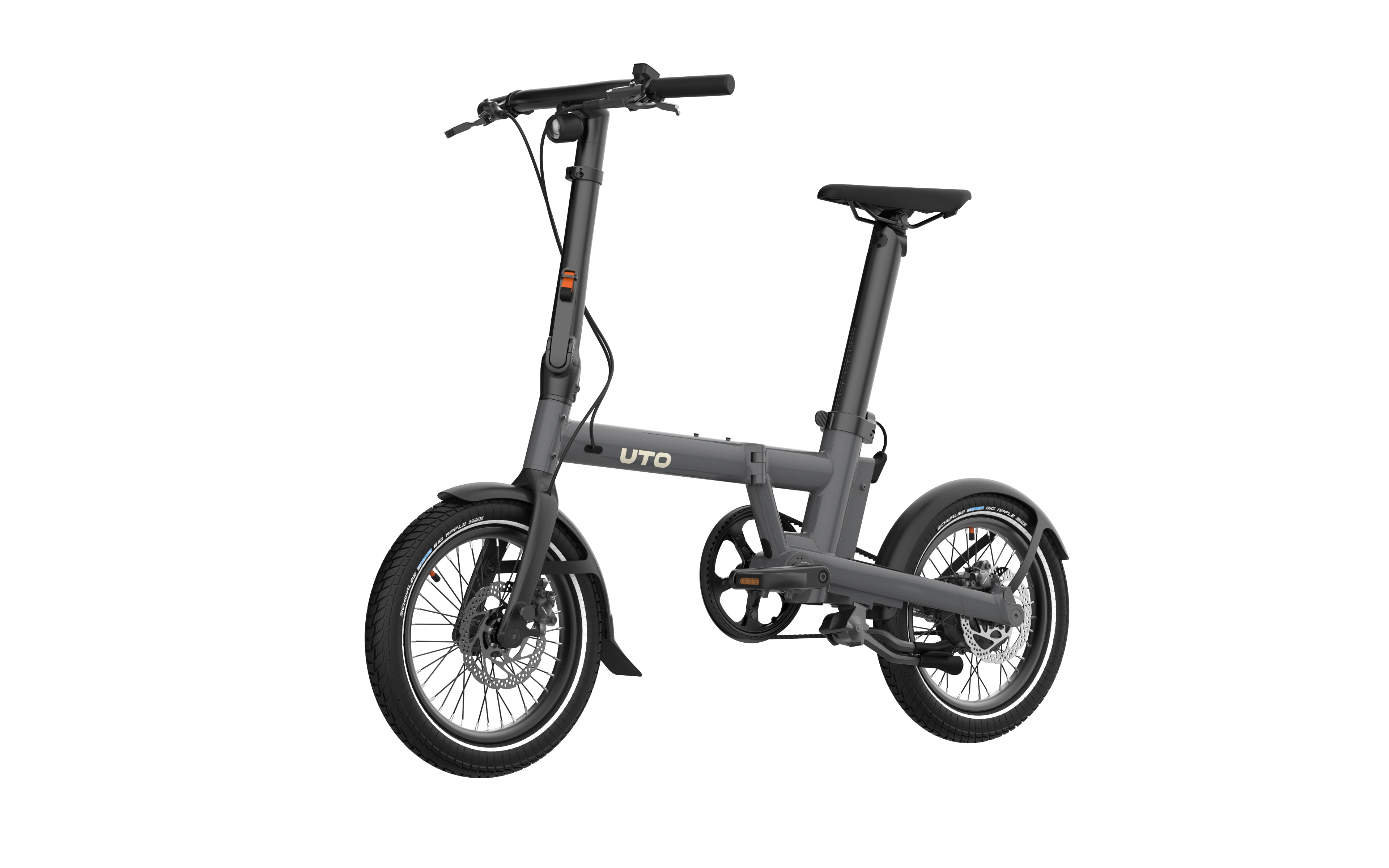 UTO PRO16 252Wh E-Klappräder (grau) 4